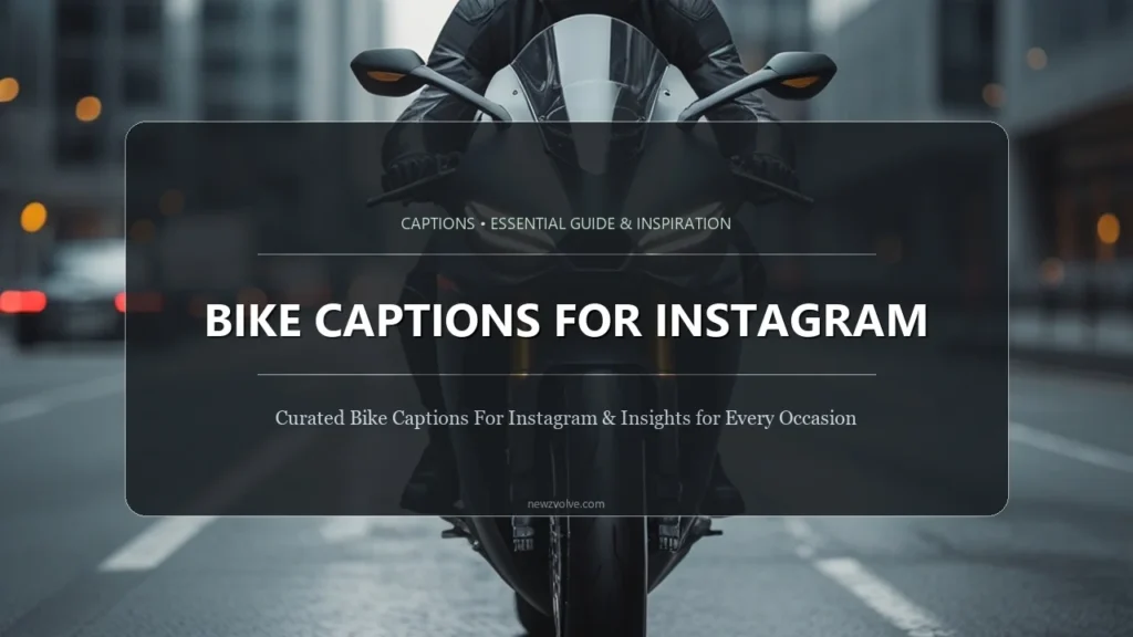 Bike Captions for Instagram