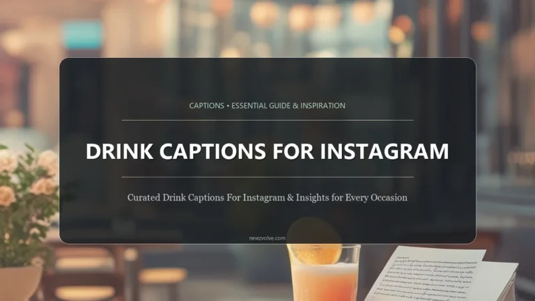 Drink Captions for Instagram